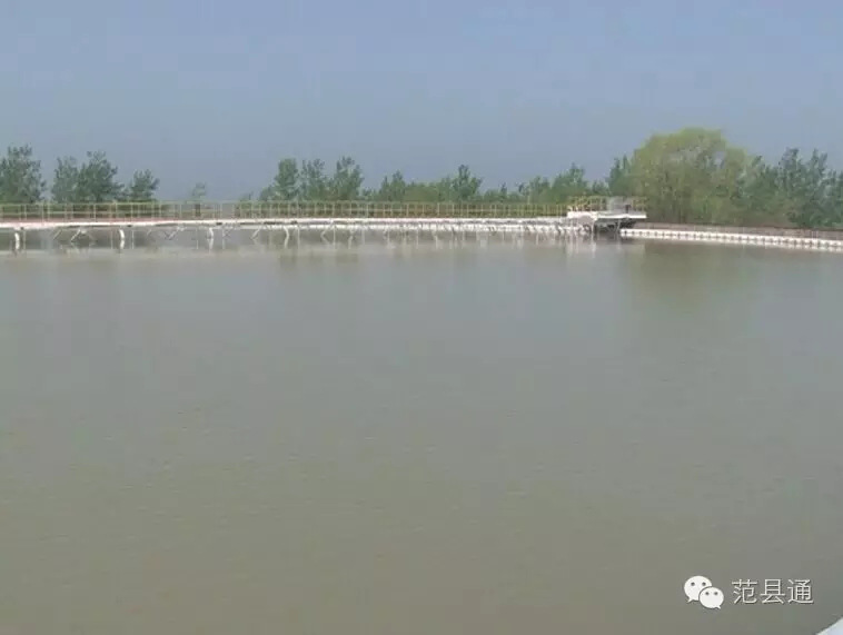 范县终于喝上黄河水啦