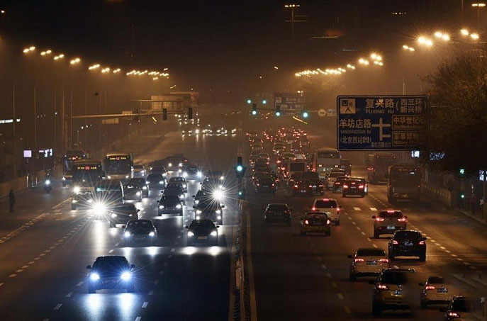 对比之下的雾霾,我只吸北京的!