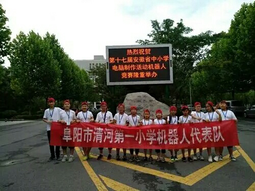 阜阳清河路第一小学全国比赛取得好成绩
