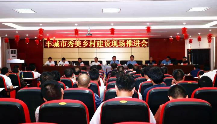 丰城市召开秀美乡村建设现场推进会