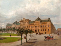 十九世纪古典城市风景油画欣赏︱卡尔·考夫曼 (Karl Kaufmann)